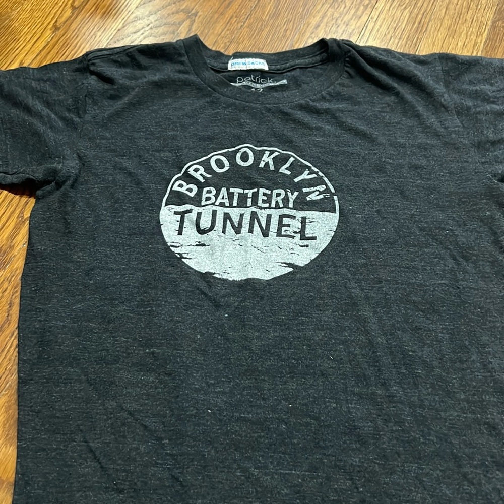 brooklyn battery tunnel distressed t shirt